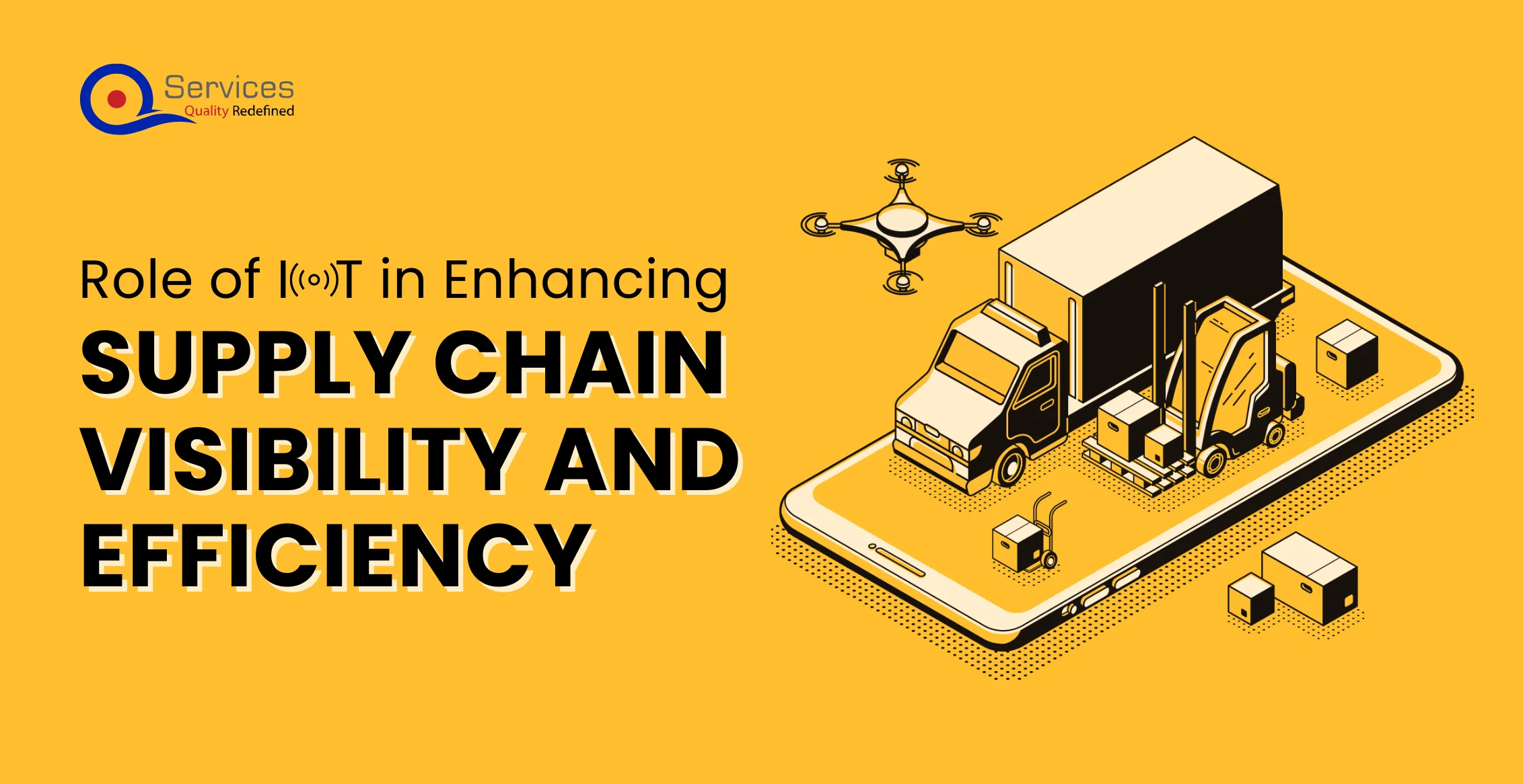 IoT in enhancing Supply Chain Visibility and Efficiency