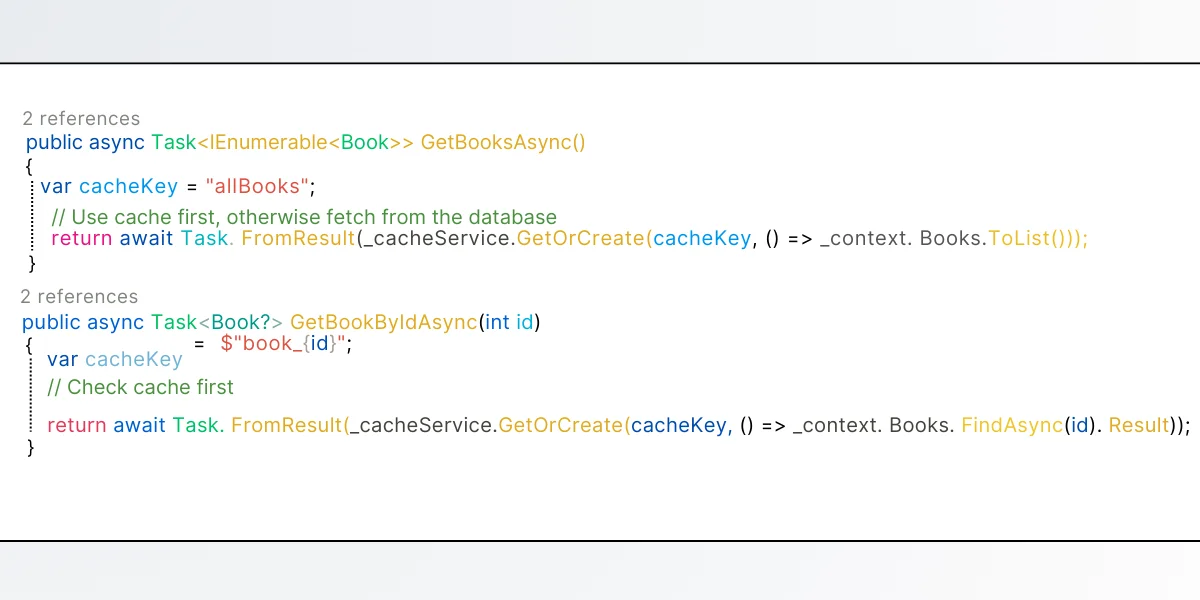 Enable Caching