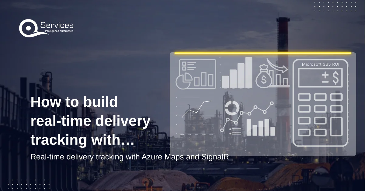 How to build real-time delivery tracking with Azure Maps and SignalR