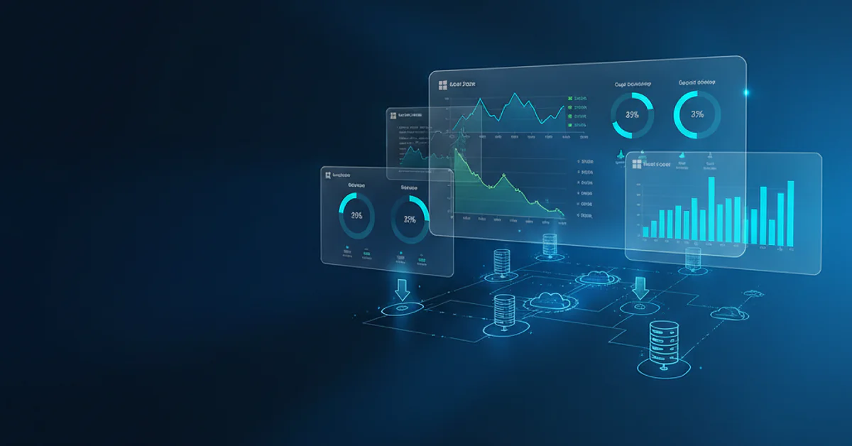 Azure cloud cost optimization dashboard showing analytics and budget savings charts for startup infrastructure management