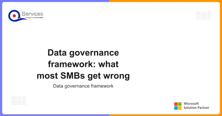 Data governance framework: what most SMBs get wrong