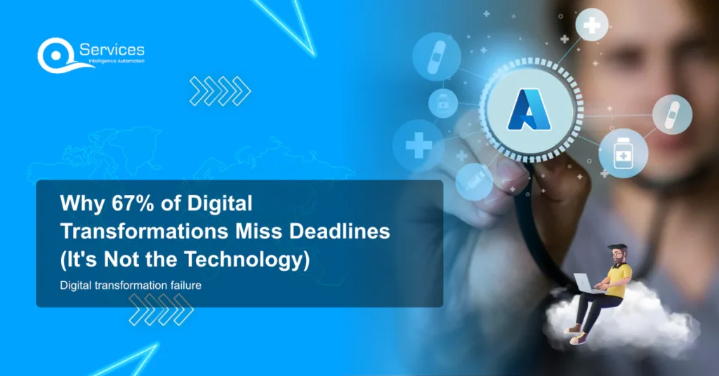 Why 67% of Digital Transformations Miss Deadlines (It's Not the Technology) - digital transformation failure