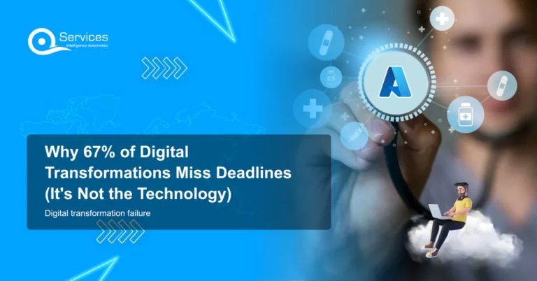 Why 67% of Digital Transformations Miss Deadlines (It's Not the Technology) - digital transformation failure