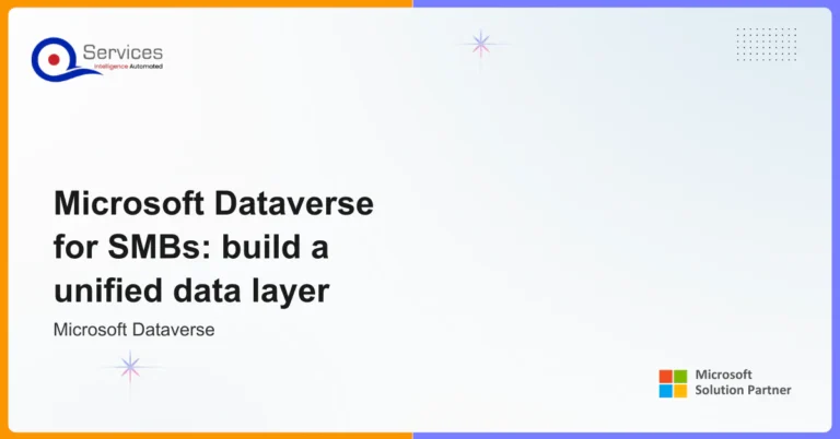 Microsoft Dataverse for SMBs: build a unified data layer