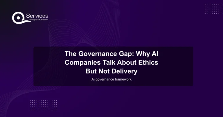 The Governance Gap: Why AI Companies Talk About Ethics But Not Delivery - ai governance framework