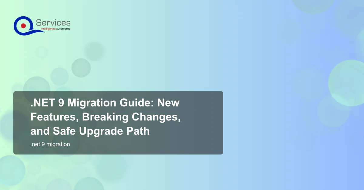 .net 9 migration