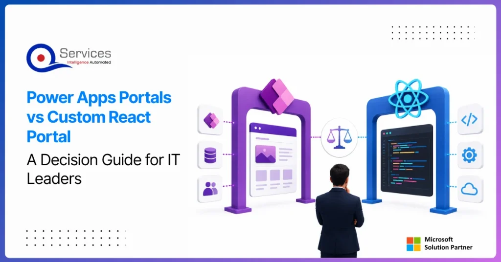 Power Apps Portals vs Custom React Portal A Decision Guide for IT Leaders