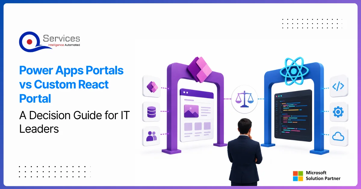 Power Apps Portals vs Custom React Portal A Decision Guide for IT Leaders