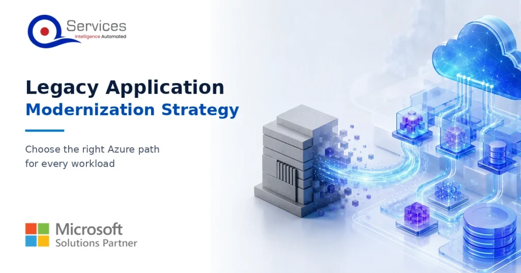 Enterprise architects planning a legacy application modernization strategy for Microsoft Azure