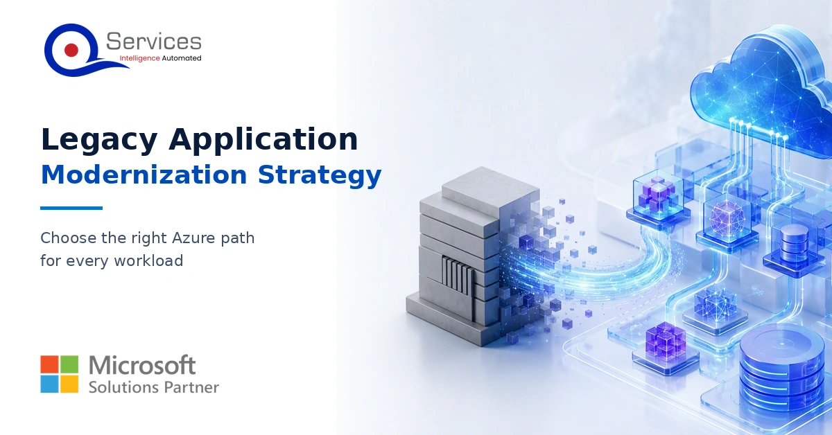 Enterprise architects planning a legacy application modernization strategy for Microsoft Azure
