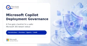 Microsoft Copilot deployment governance checklist for secure tenant rollout